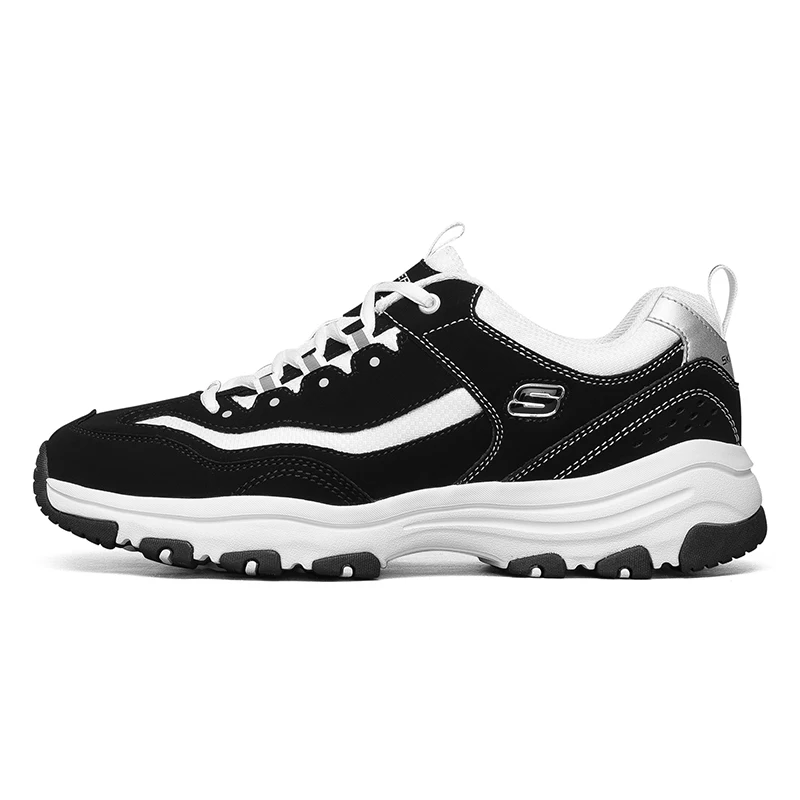 

Skechers/ men's shoes retro thick-soled panda shoes cushioning sports casual shoes