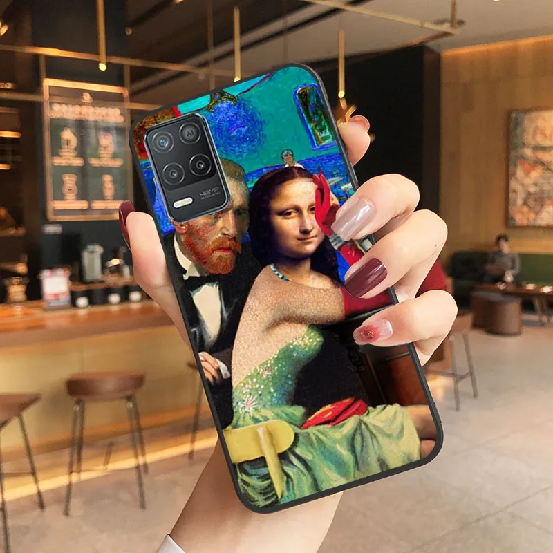 حافظة لهاتف فنسنت فان جوخ الليل لهاتف OPPO Realme 10 Pro Plus 9 8 7 6 Pro 6i GT 2 Pro X2 Pro C21Y C11 X3 SuperZoom GT Master #4