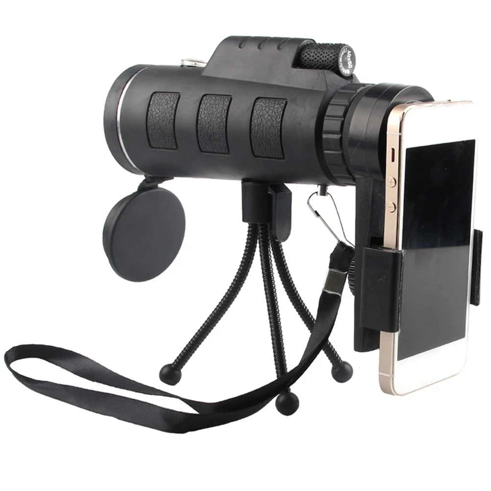 

40X60 Monocular For Travel Outdoor Concert Bird Magnification Green Coating Compact Lightweight Optical Telescope
