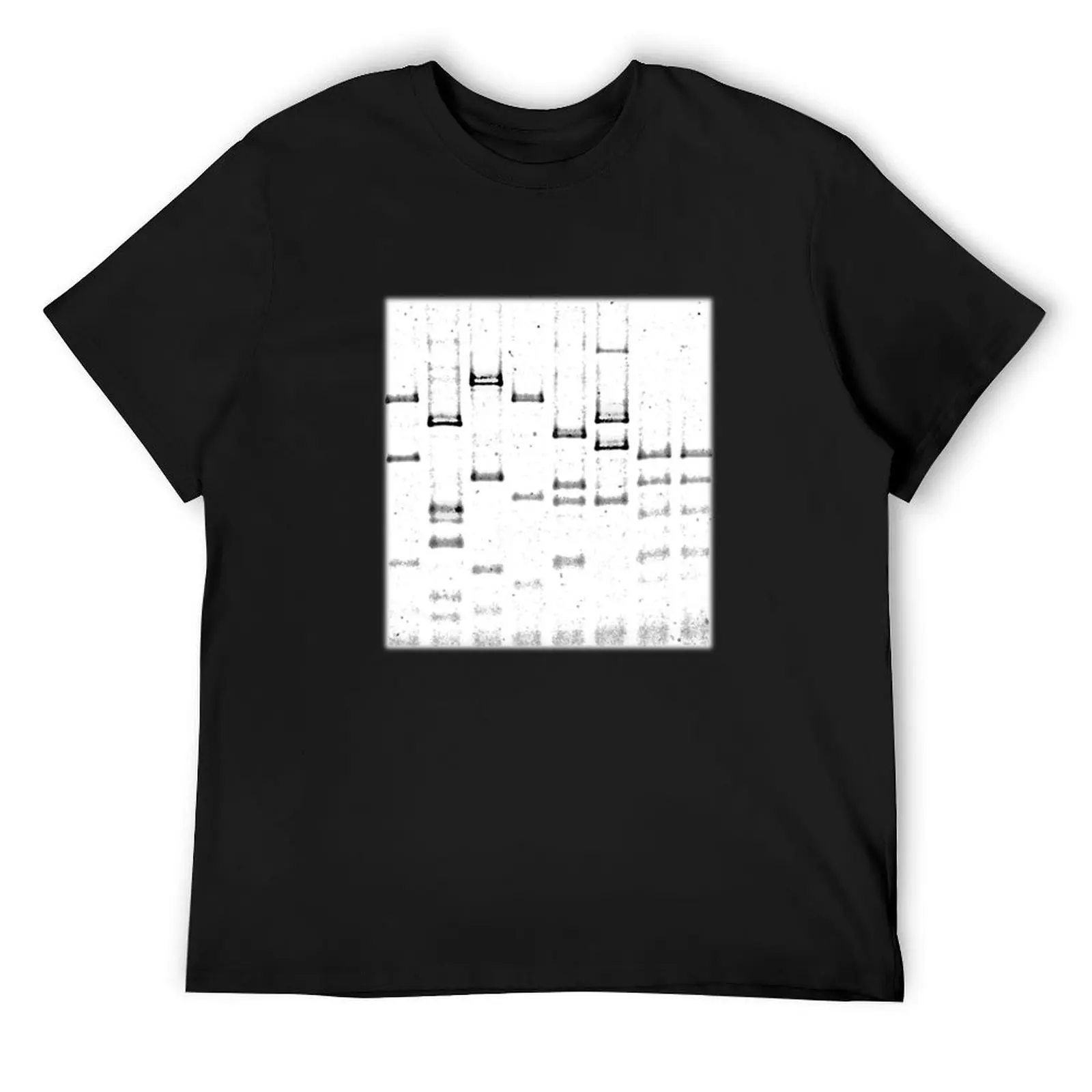 

Realistic agarose gel electrophoresis T-Shirt fashion shirts custom t shirt shirts graphic tee cotton man t-shirts men clothings