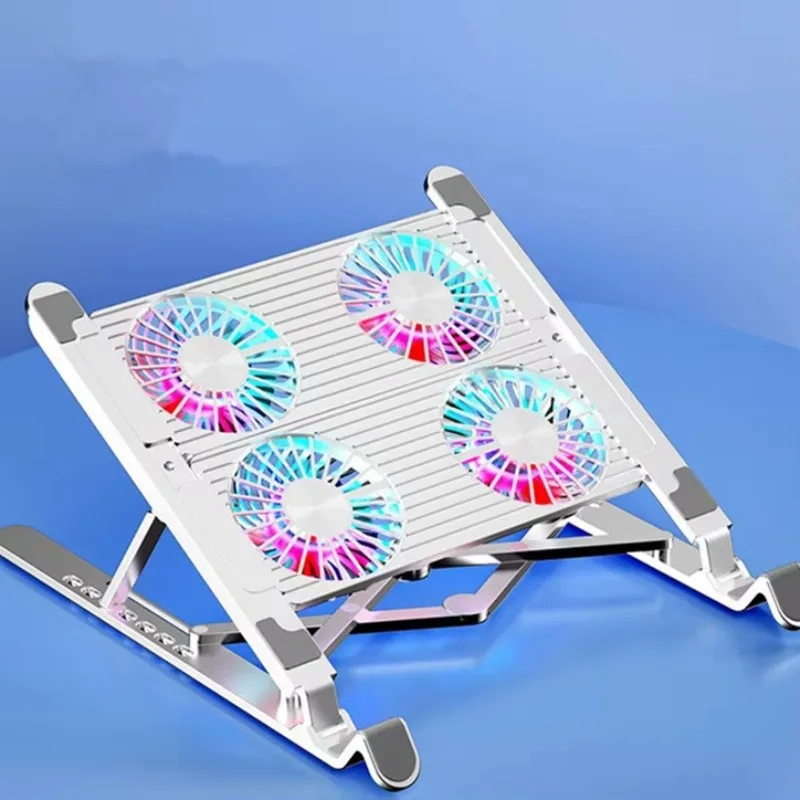 

Laptop Metal Cooler Pad Lightweight Aluminum Alloy Laptop Radiator Portable Cooling Bracket