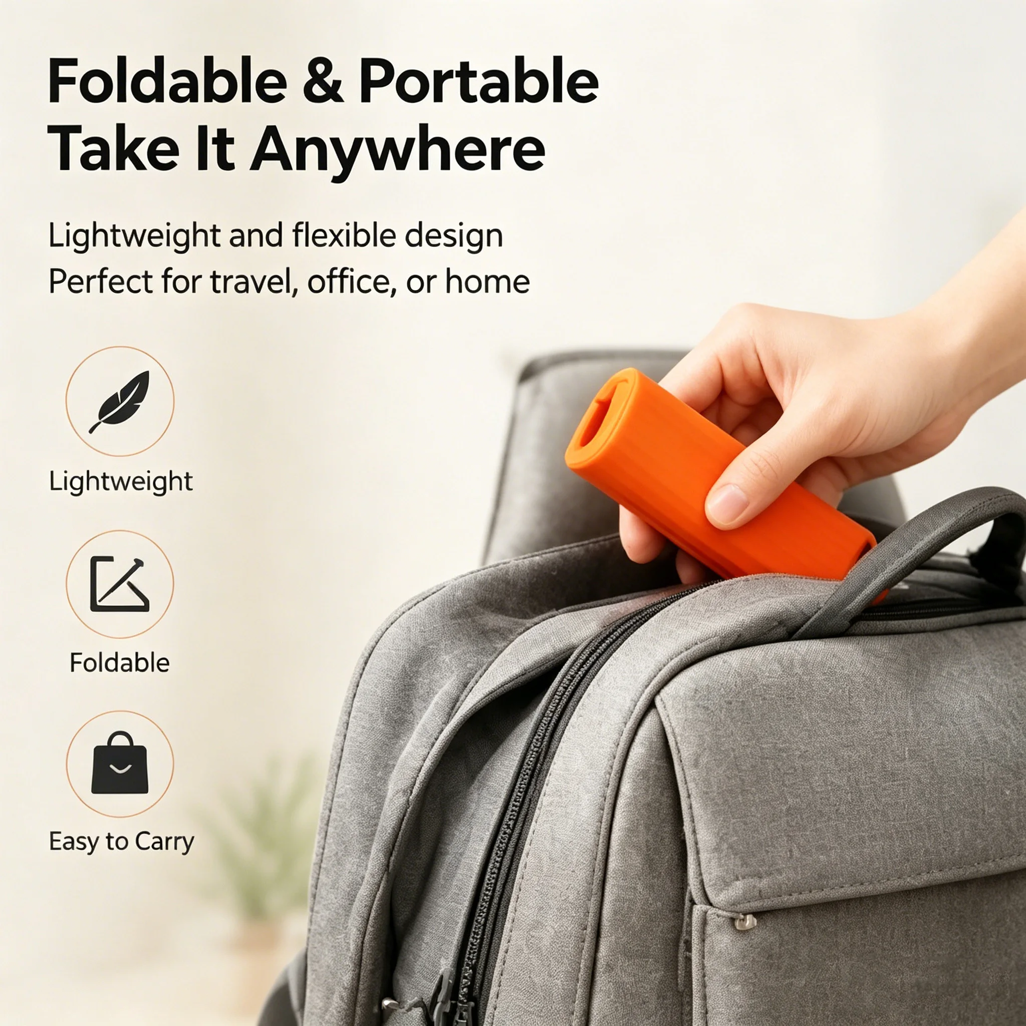 Creative flexible folding and deformation lazy stand, Liberates Hands Convenient foldable silicone stand for tablet notebook