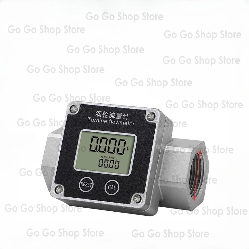 

Stainless Steel Turbine High Precision Liquid Flow Meter Water Digital Display Pipeline Metering Meter Diesel Gasoline Flow