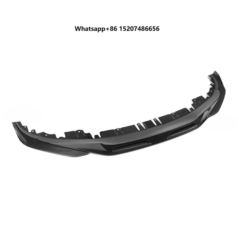 For 4 Series Sedan 4-Doors G26 Xcarman Style Carbon Front Bumper Lip Chin Spoiler Winglet Splitter 2021+