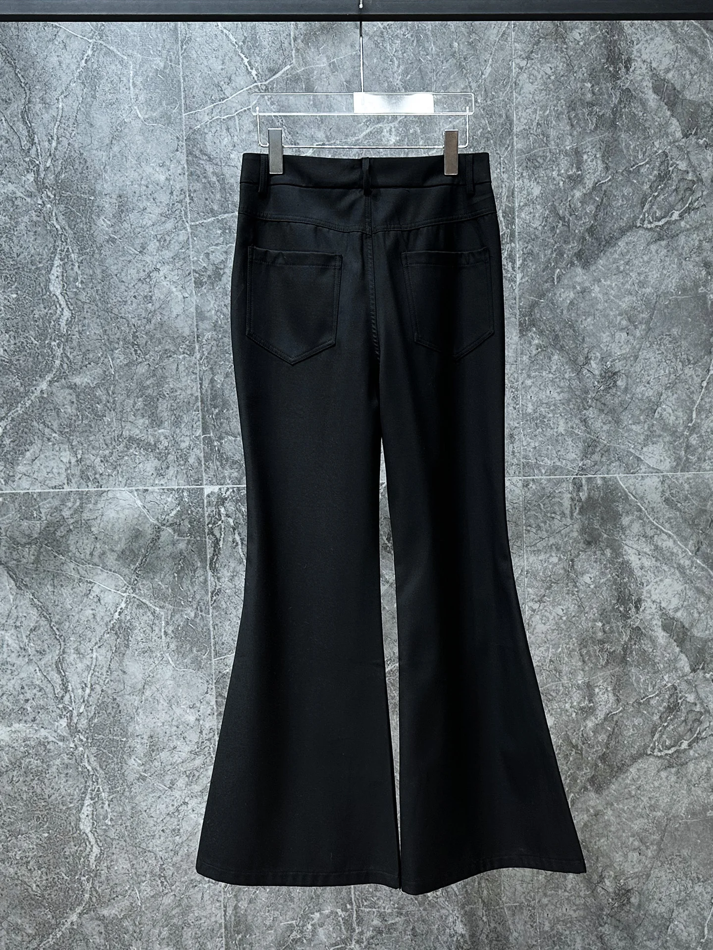 Men's 2025 New Fashion Metal Wide-Leg Trousers Loose Trendy Pocket Decoration Versatile Long Pants Male Handsome Chic Trousers