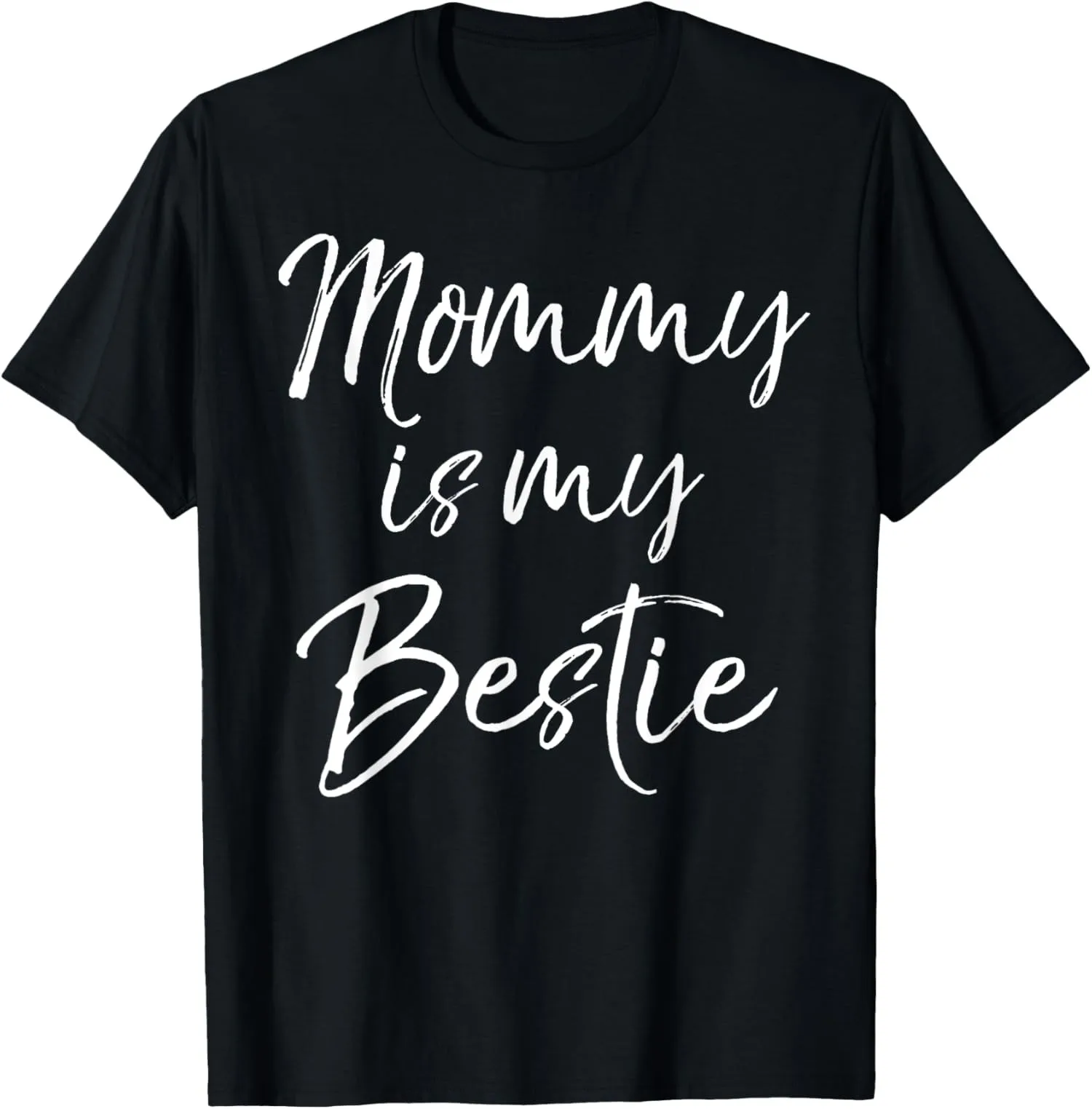 Футболка унисекс «Симпатичная мама — моя лучшего друга» в подарок «Мама — моя Bestie»
