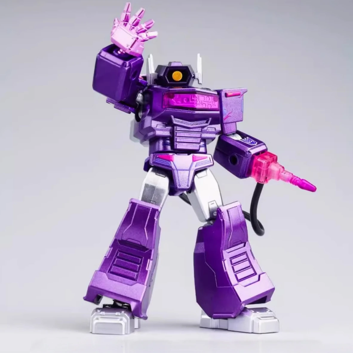 BLOKEES Blocos de Construção Transformadores GALAXY Versão Megatron Ornamentos Optimus Prime Brinquedo Móvel Modelo de Emenda Presente