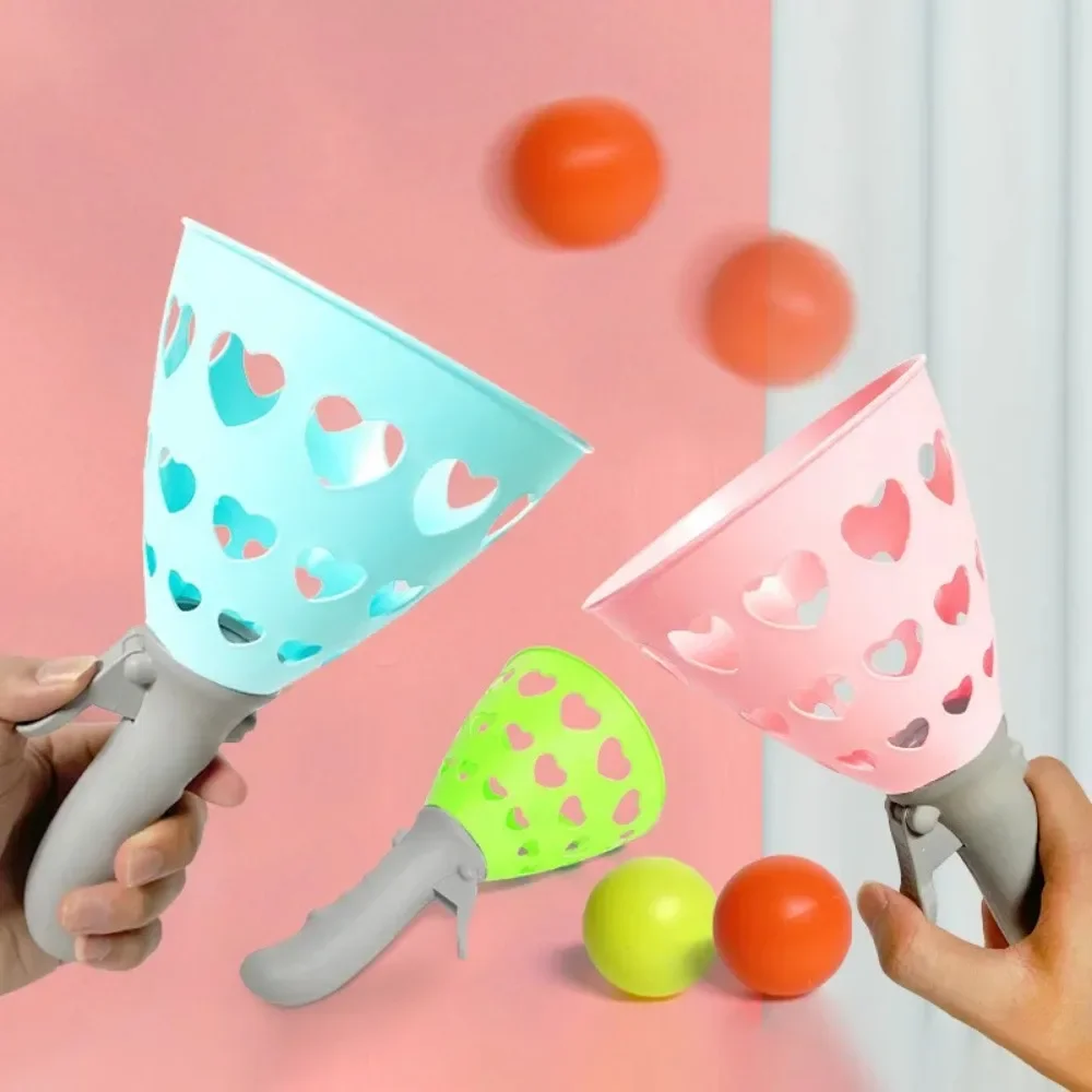 Juguetes interactivos de doble tiro para niños, para recibir, lanzar, recibir deportes para padres e hijos, para interiores y exteriores