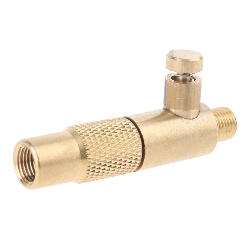 

Brass Car Tire Inflator Valve Stem Connector Deflated Pump Chuck Clip Clamp Adapter Tire Deflator Air Chuck for Inflatable Pump