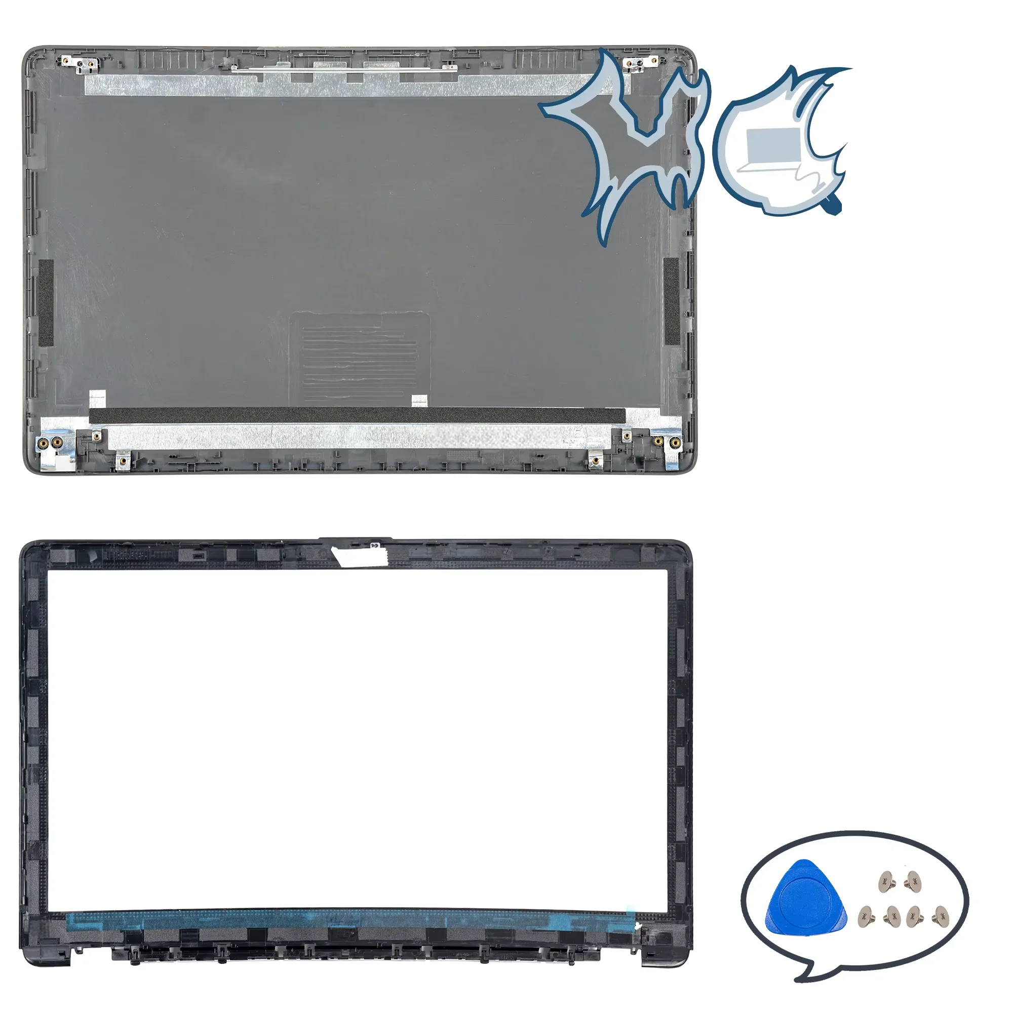 【動作品】HP 250 G7 LCDヒンジアップ New Parts For 250 G7 255 G7 15-DA 15-DB TPN-C135/136 LCD Back