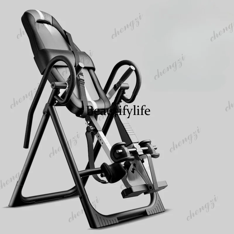 Inverted artifact household stretching machine fitness equipment hanging upside down waist traction aid