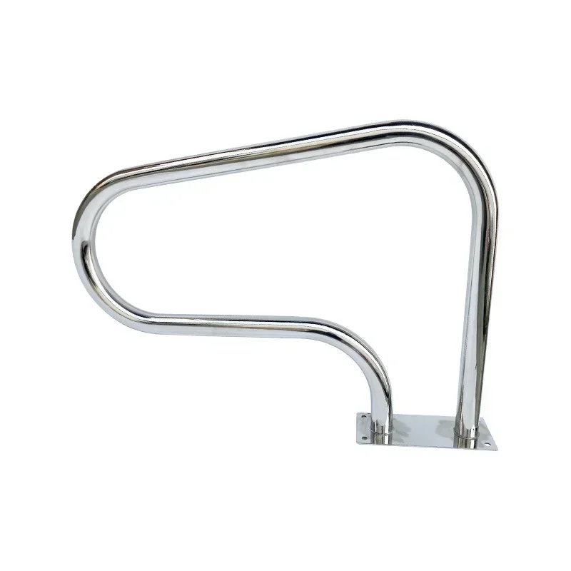 

Swimming pool escalator 304 stainless steel handrail sewer ladder stair ladder non-slip thickened pedal