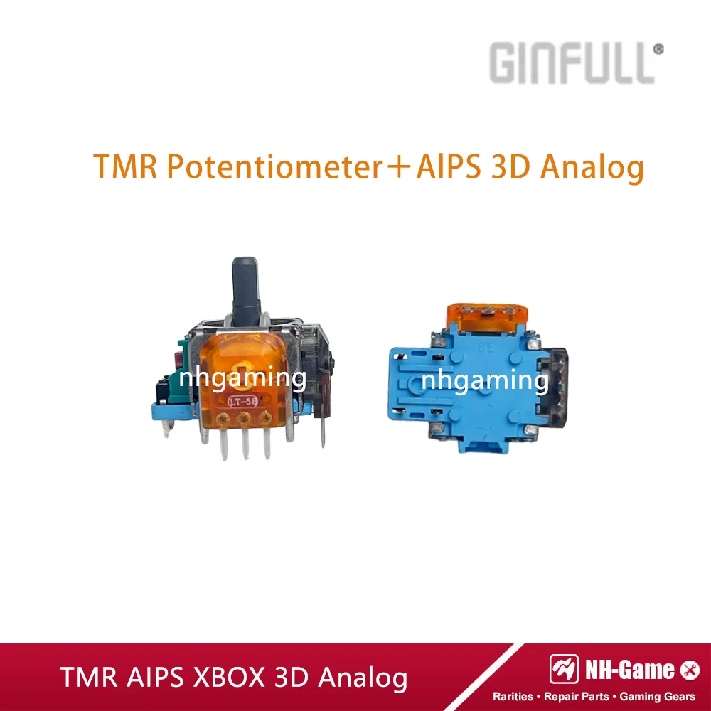 10PCS/20PCS TMR Electromagnetic Joystick For PS5 Gamepad AlPS 3D Analog Stick For PS4 For XBox Controller Potentiometer Sensor