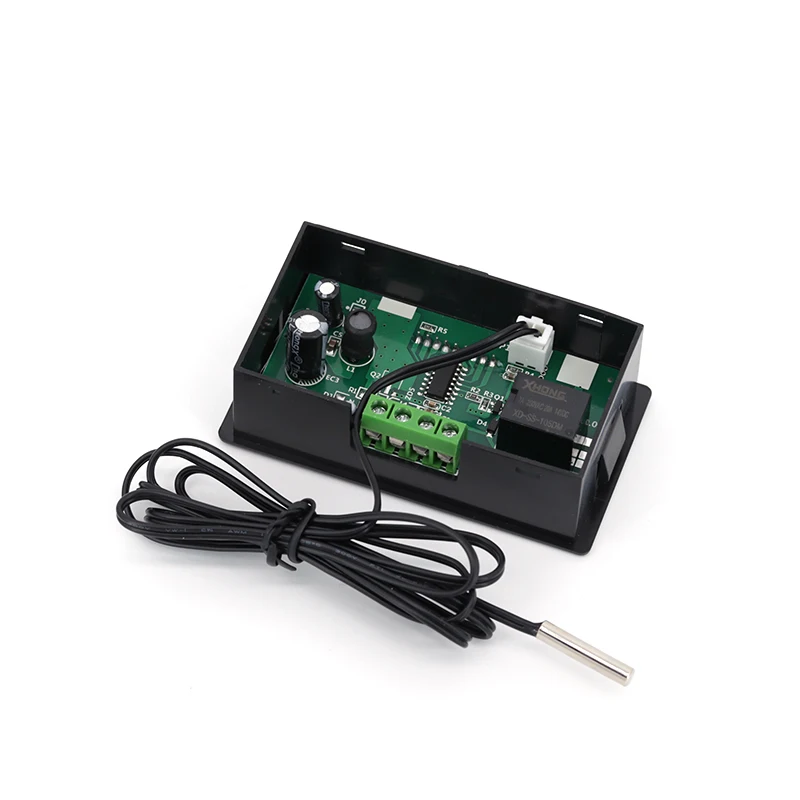 W3230 12V 24V AC110-220V Probe line 20A Digital Temperature Control LED Display Thermostat With Heat/Cooling Control Instrument