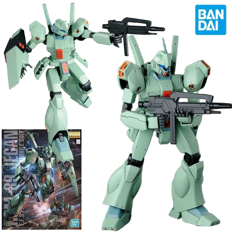 

BANDAI MG 1/100 RGM-89 Jegan Action Figures Mobile Suit Gundam : Char's Counterattack Anime Model Kit Toys for Boys Original Box