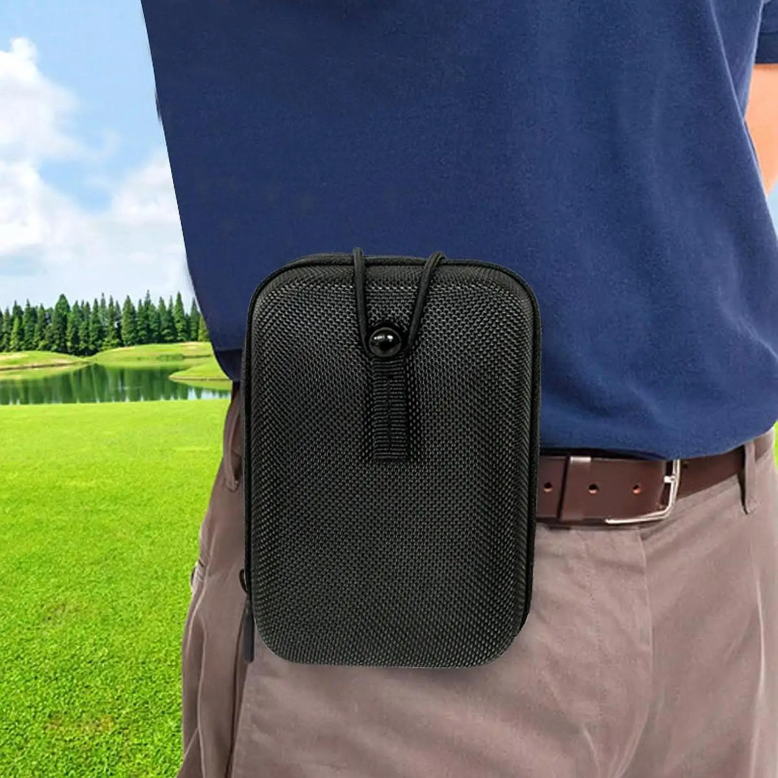 Golf Rangefinder Case Distance Meter Storage Bag Shockproof Wear Resistant Golf Accessory Range Case Range Bag