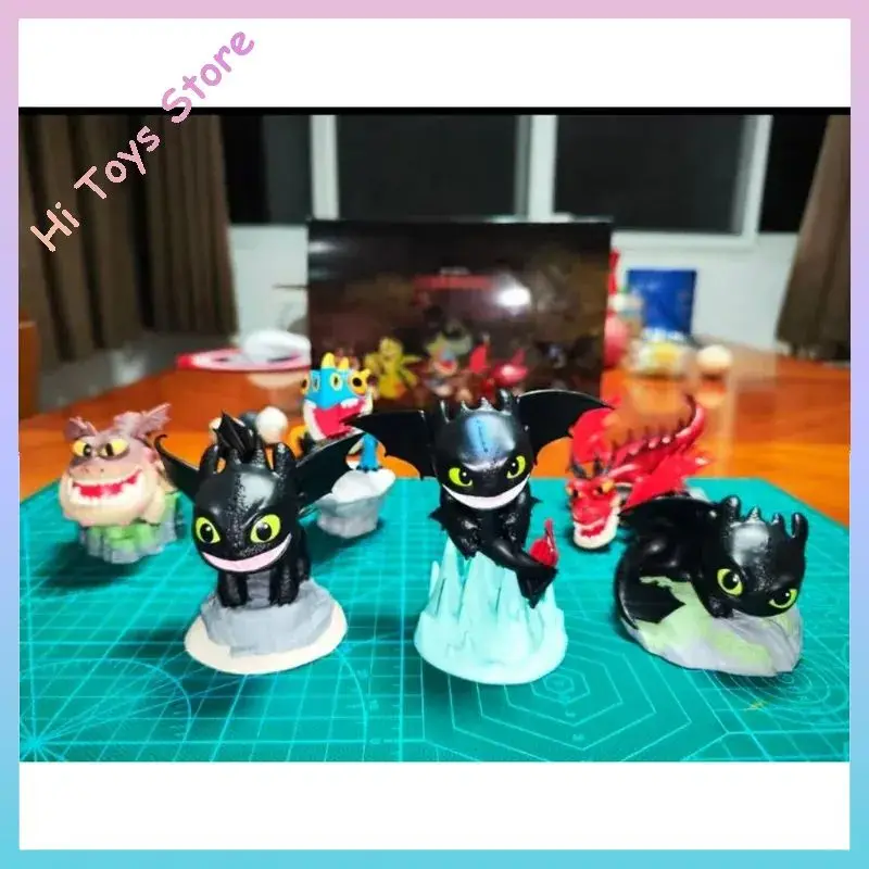 Figurki Akcji \"Gdzie Są Dzikie Rzeczy\" i \"Jak Zapłacić Smoka\" - Toothless, Figurki Anime, Night Fury, Zestaw Garage Kit, Zabawki dla Dzieci