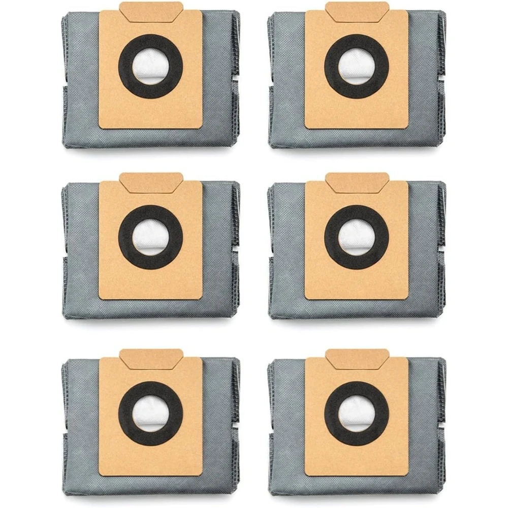 6PCS Replacement Dust Bags for Eufy Clean X8 Pro X10 Pro Omni Robot Vacuum Cleaner Accessories Leakproof Vacuum Filter Bags Kit