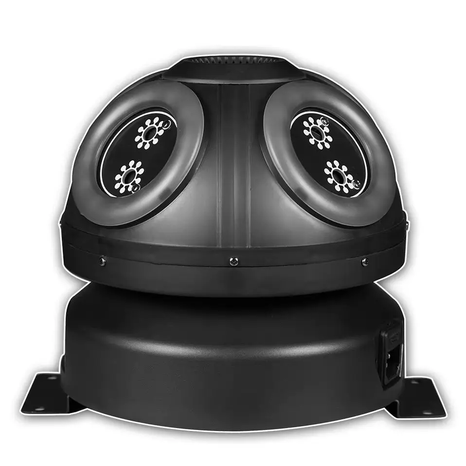 Dj Disco Party RGB Rotate 4 Head Laser Pattern Stage Lighting With Light Strip Strobe Party Club Xmas Beam Effecy Projector Lamp