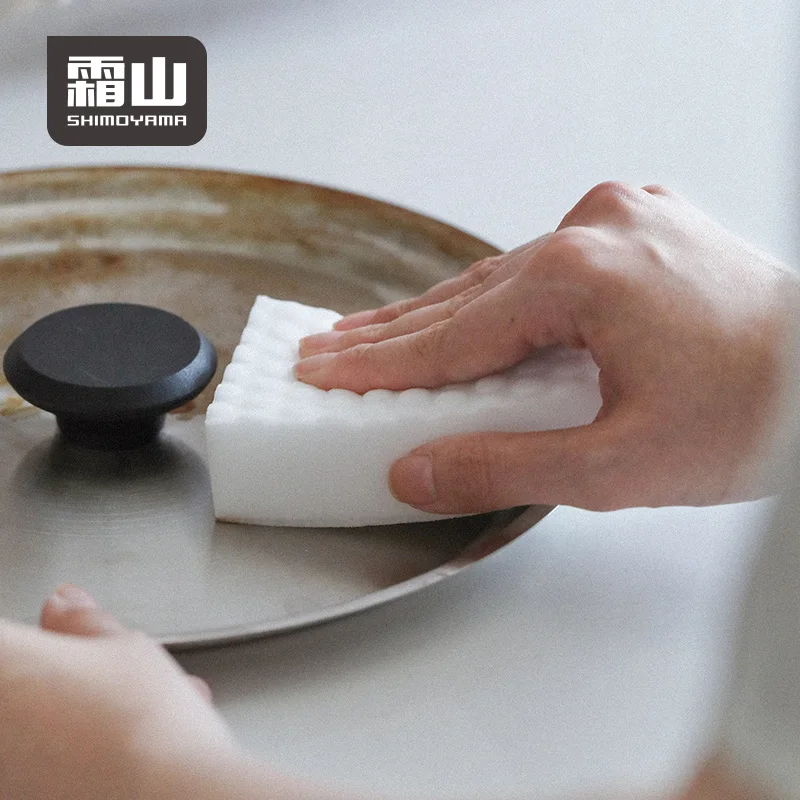 

SHIMOYAMA Melamine Sponge Freely Cut Multipurpose Cleaning Tools Household Kitchen Window Gap Wipe 12 Pieces