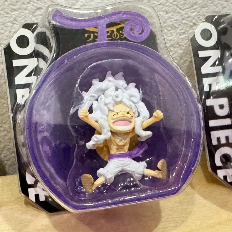 In Stock Bandai Original One Piece Devil Fruit Gashapon Miniature Figure Monkey D. Luffy Keychain Collectible Ornament Gift toy view 4