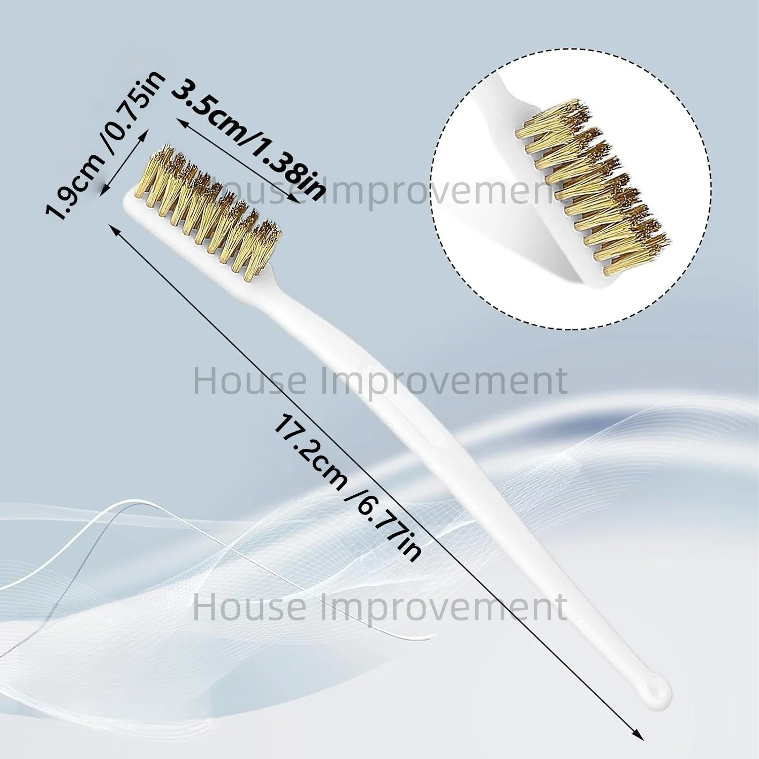 فرش الأسلاك النحاسية 5 قطعة ثلاثية الأبعاد فوهة الطابعة أداة تنظيف الأسلاك النحاسية فرشاة الأسنان النحاس مقبض فرشاة السرير الساخن تنظيف أجزاء