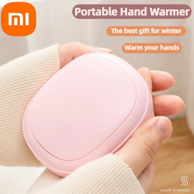 Xiaomi Portable Mini Hand Warmer USB Charging Three Level Adjustable Temperature Outdoor Durable Warmth Artifact In Winter