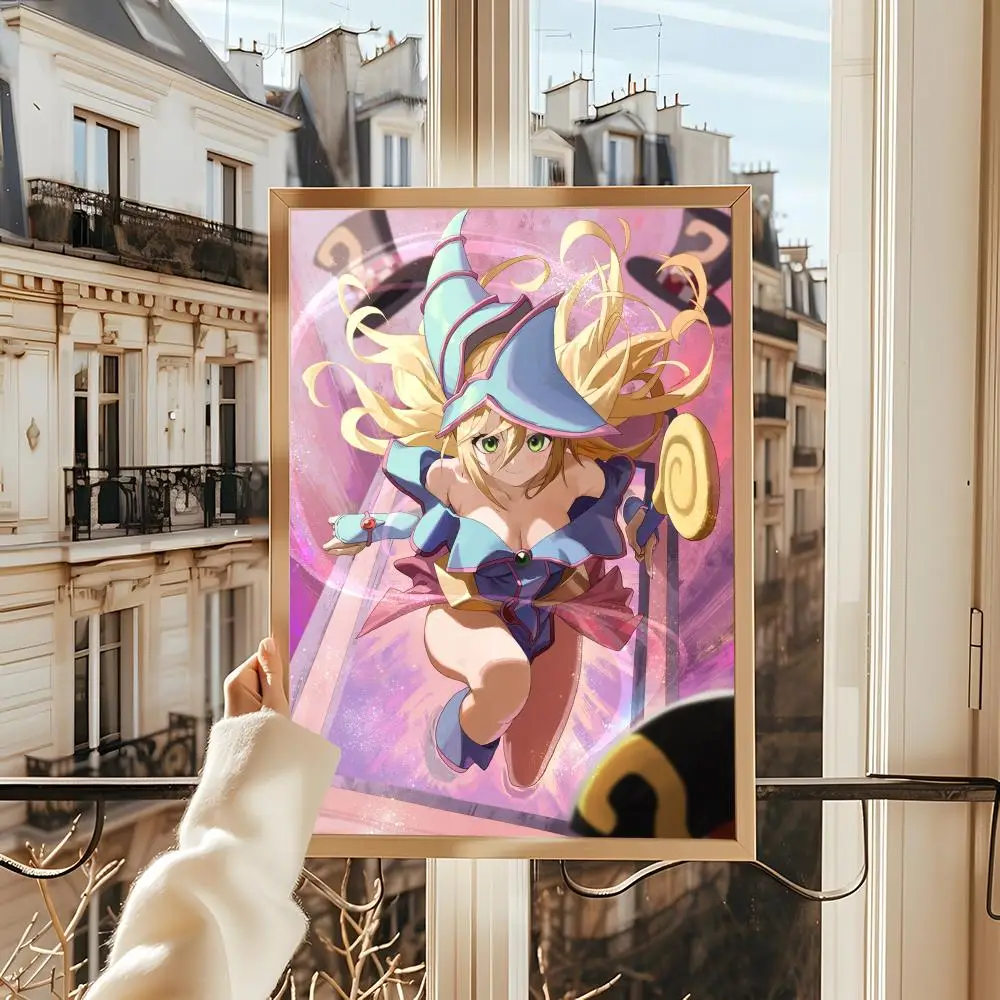 الظلام الساحر Y_Yu_Gi_oh اللوحة الخط الكتان قماش المشارك جدار يطبع لغرفة المعيشة غرفة نوم مكتب ديكور المنزل