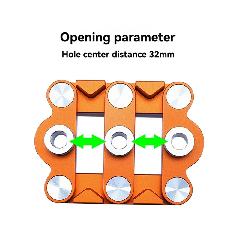 Hot Sale-Self-Centering Dowelling Jig Set Wood Furniture Mortise And Tenon Joint Punching Locator Pocket Doweling Jig