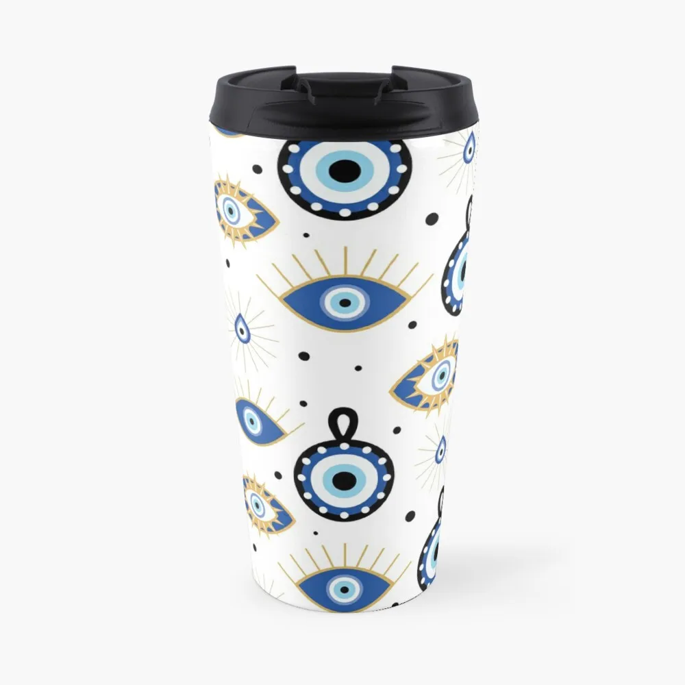 Evil Eye Protection tazza da caffè da viaggio tazza per caffè tazza termica tazze Creative tazze da caffè eleganti