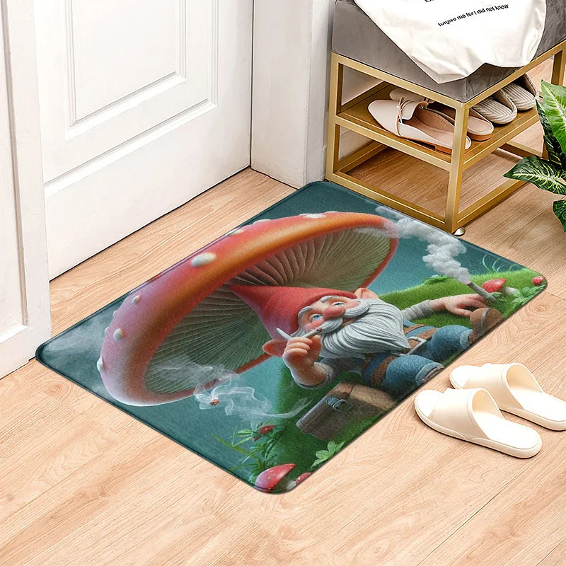 House entrance carpet Home door mat Living Room Bath Foot bathroom non-slip water absorption rugs bath Merry Christmas winter