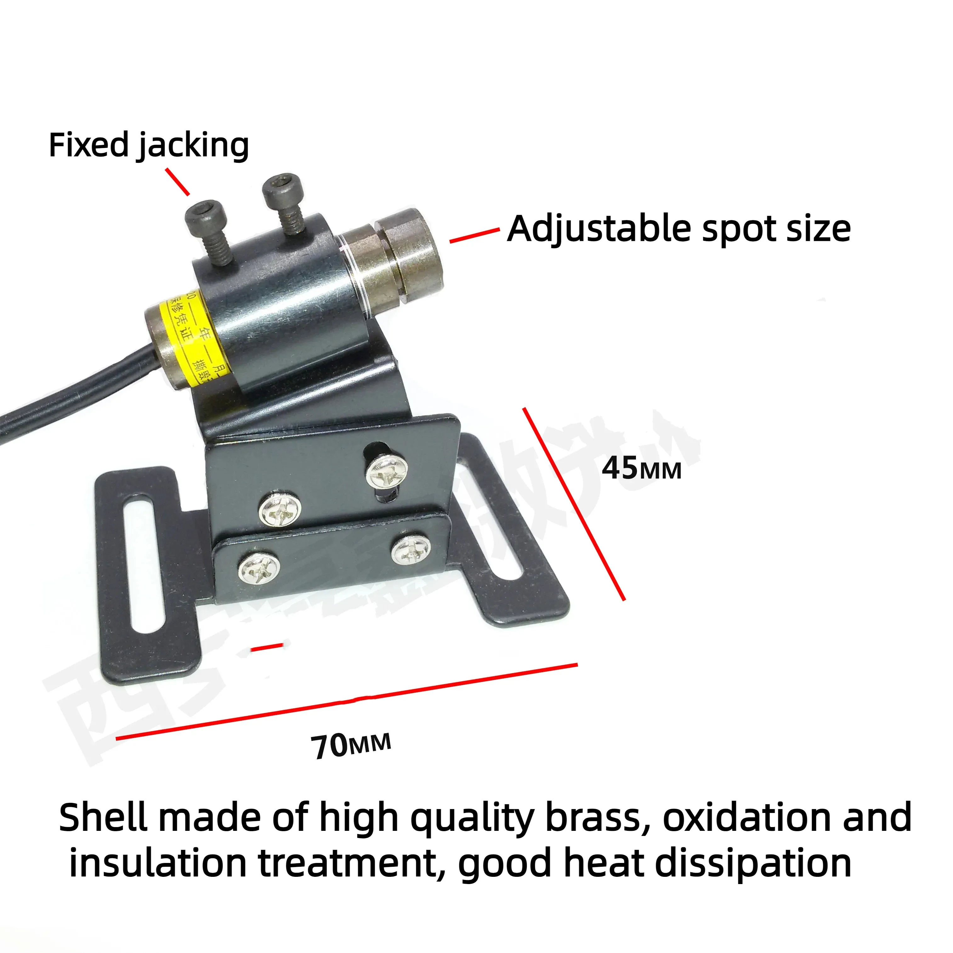 Green Laser Module Adjustable Spot Point Positioning Aiming Transmitter Laser Marking Instrument Laser Module