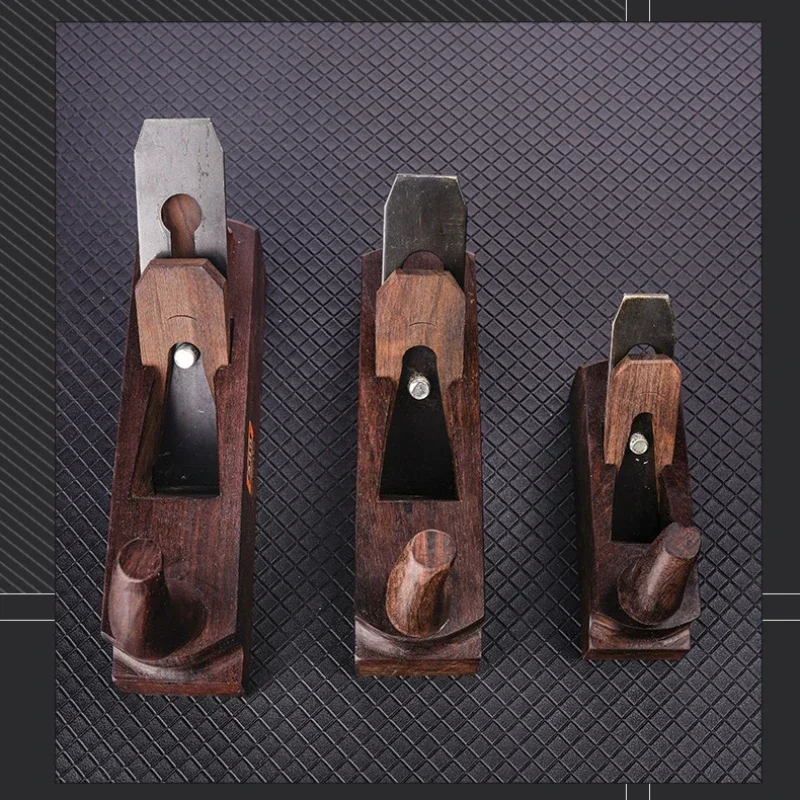 

Quality European-style African Ebony Bench Plane Flat Bottom Planes Edge Wooden Planer DIY Woodworking Handheld Trimming Planer