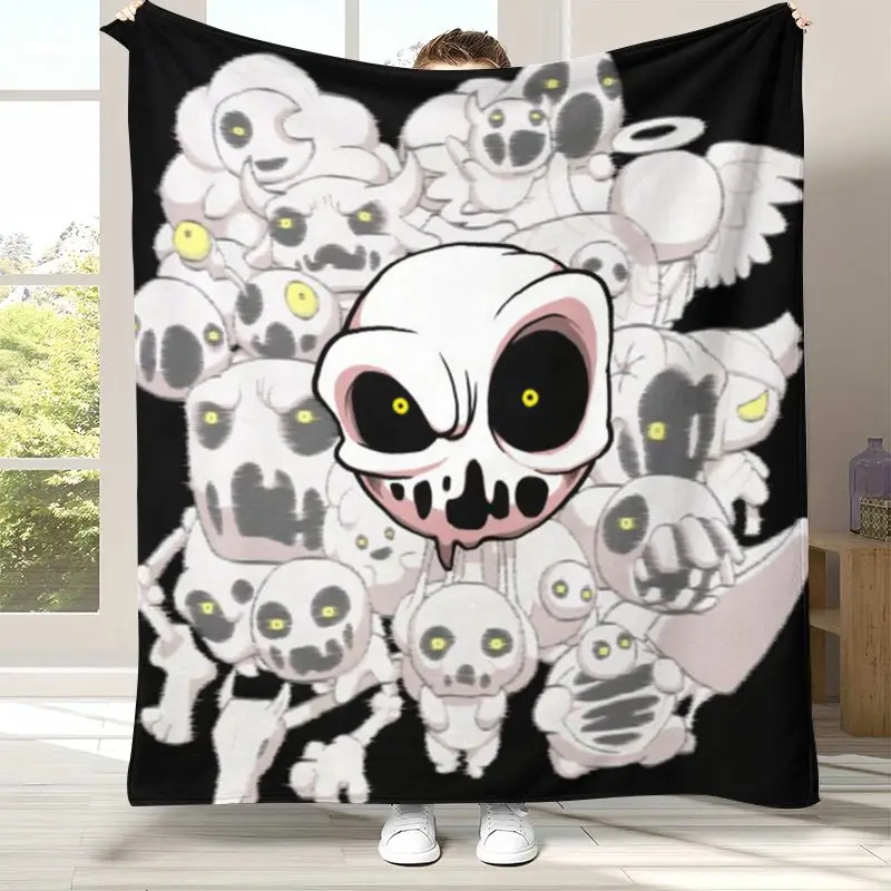 3D Game The Binding Of Isaac Soft Flannel Throw Blanket,Cozy Blanket for Bed,Sofa,Living Room,Picnic,Camping,Home Decor,Gift