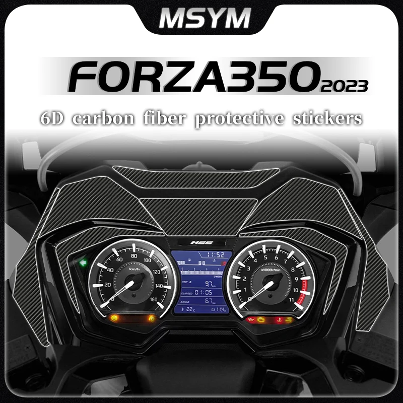 

Motorcycle Stickers 6D carbon fiber film car body stickers decorative modifications For HONDA FORZA350 Forza 350 NSS350 2023