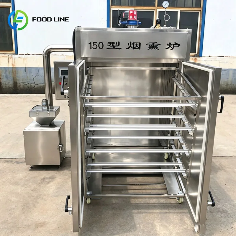 Industrial Smokehouse Smokehouse Machine Commercial Smoker Machine for Meat Fish Ham Food Processing Customized