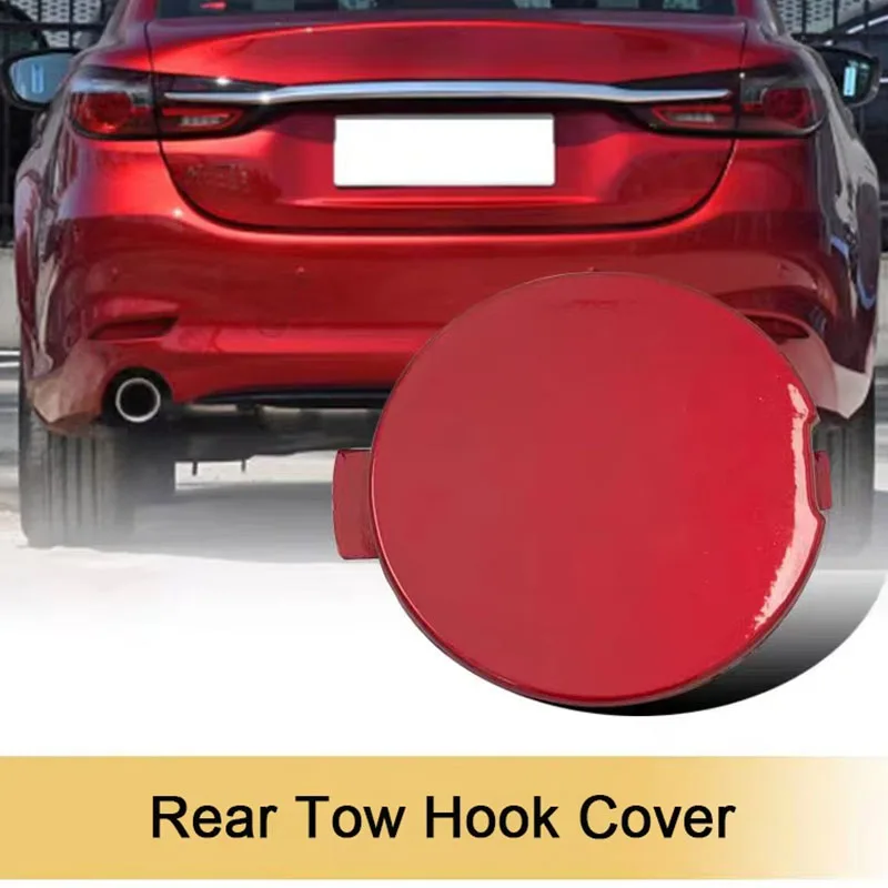 For Mazda 6 Atenza 2020 2021 Car Front Rear Bumper Tow Hook Cover Cap Trailer Hauling Eye Lid