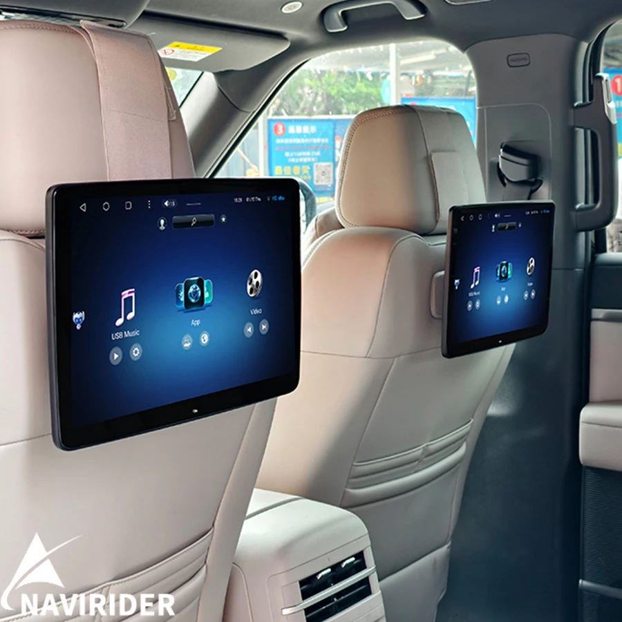 14inch 4G Wifi Bluetooth Carplay Headrest Monitor For BYD Seal 08 BYD Sealion 08 Car Multymedia Video Player TV Touch Screen