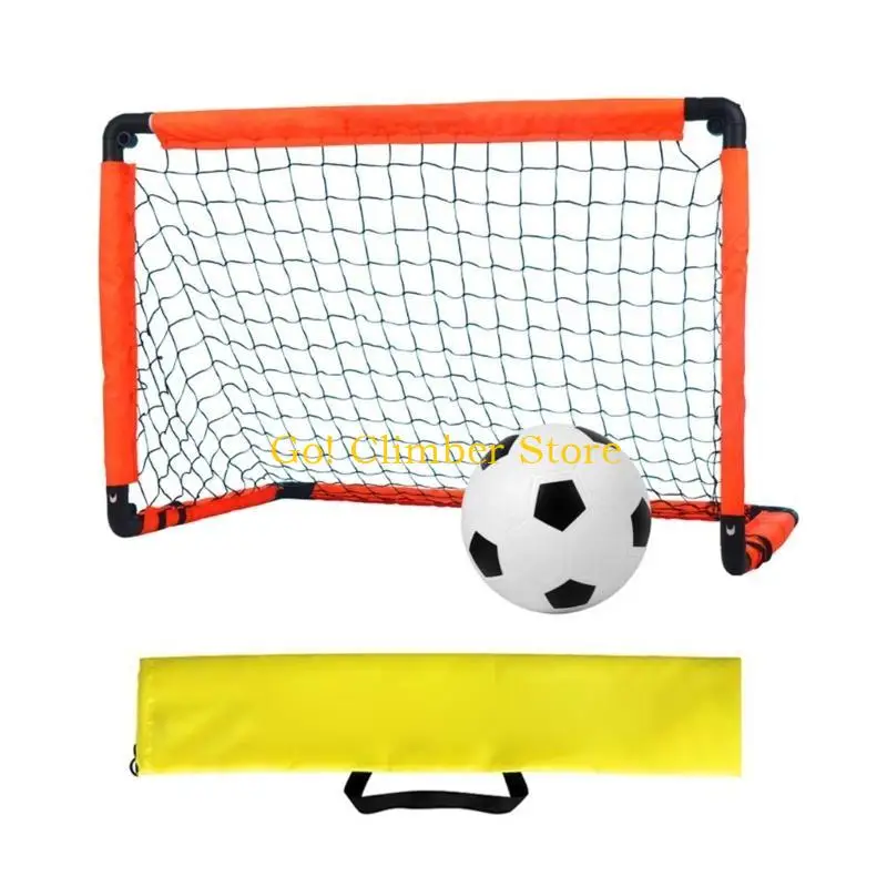 Q84C Gol calcio calcio portatile a pallone da calcio Mini obiettivi calcistici facili installazione