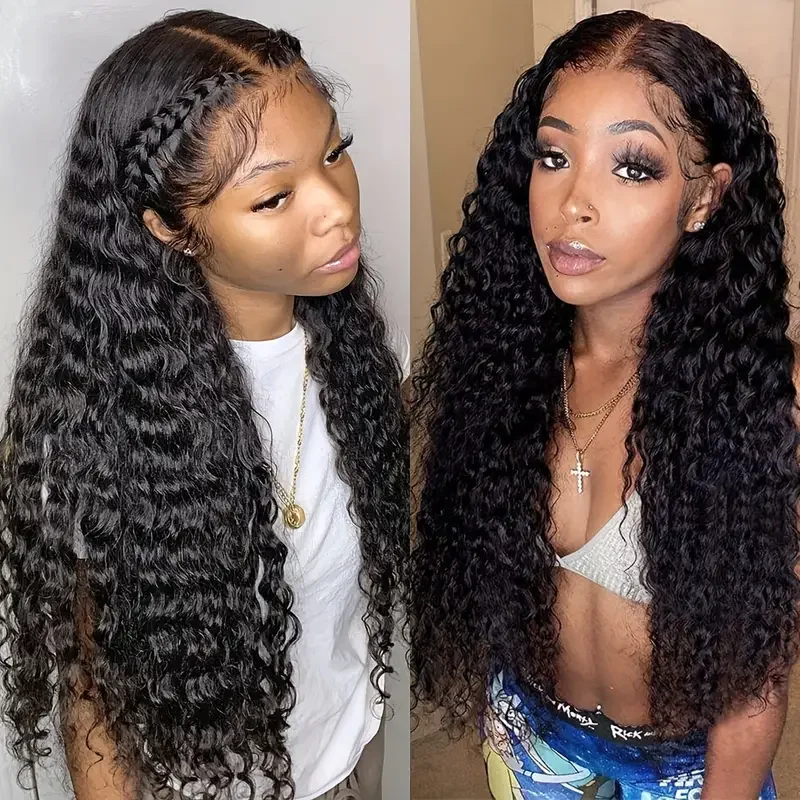 

Kinky Curly Wigs Human Hair 13*6 360 4*4 5*5 13*4 Lace Front Wigs Human Hair Curly Wigs for Women Pre Plucked with Baby Hair