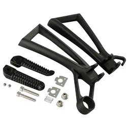 Rear Passenger Footrest Pegs Bracket For Yamaha YZF R6 2003-2005 YZF R6S 2006-2009 2007 2008 Silver/Black/Matte black Motorcycle