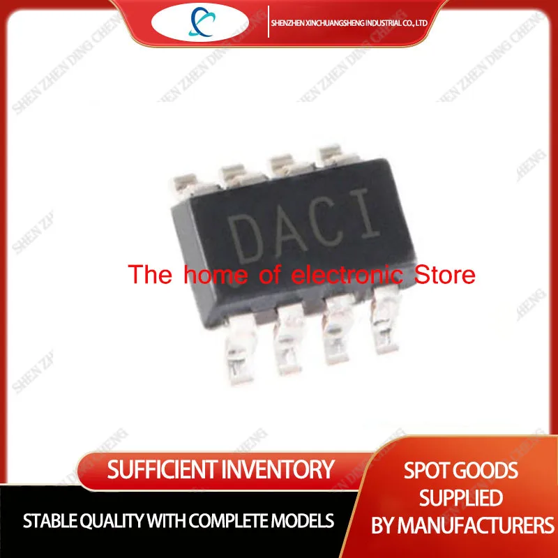 

5PCS TMP421AIDCNR TMP421 DACI Temperature Sensor Digital, Local/Remote -40°C ~ 125°C 11 b SOT-23-8