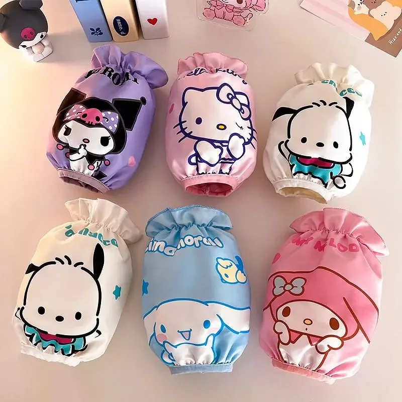 Sanrio Cinnamoroll My melody Kuromi Hello kitty children's cute cartoon pattern waterproof and stain-resistant sleeve cover