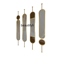 NQ GY Glass Screen Living Room Partition Simple Modern Office Light Luxury Hallway Changhong Glass Restaurant Half Cover Screen