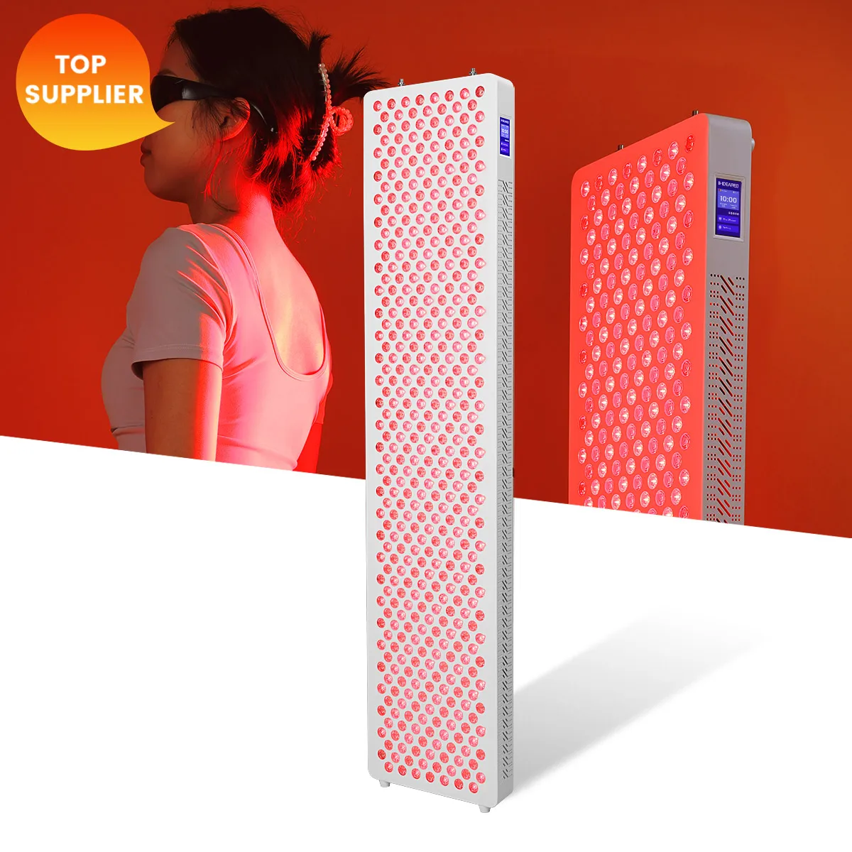 With Blue light RL450Max Series Multi-wavelengths Single Dual Chips Red Light Therapy panel 2250W No-flicker 450pcs