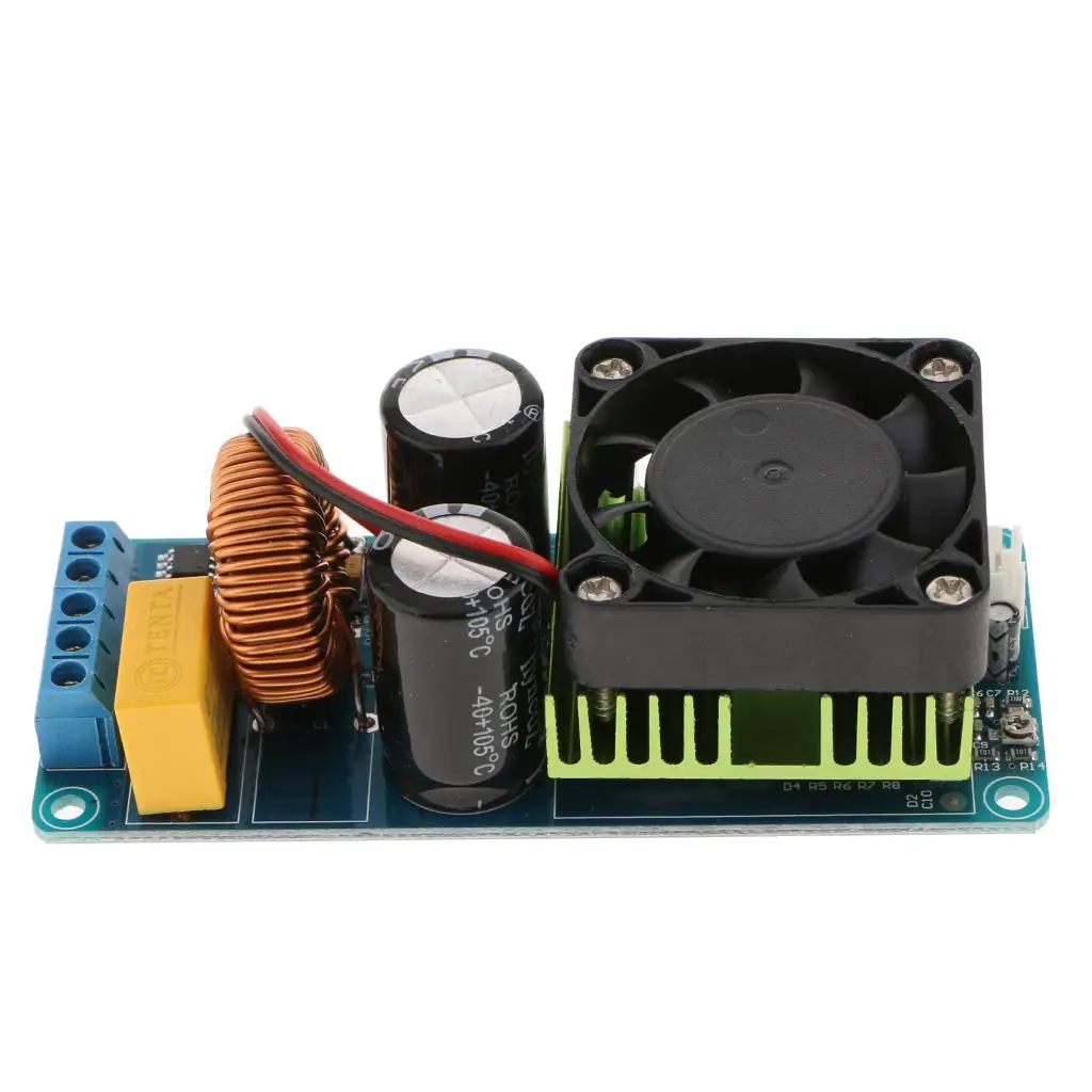 

IRS2092S 500W Digital Amplifier Board Class D HIFI Mono Channel Stereo Audio