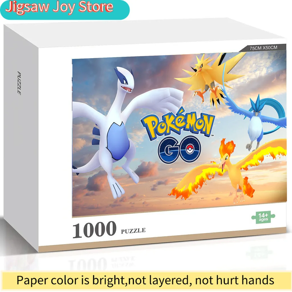 

Pokémon GO New Style Jigsaw Puzzle Decompression Puzzle Toy Decoration