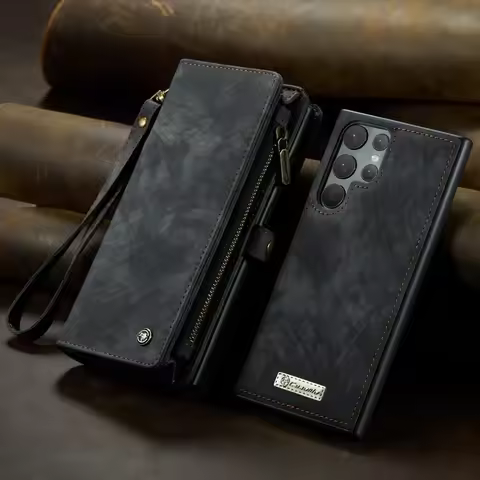 Magnetic Wallet Bag Card Slot Flip Leather Cover For Samsung Galaxy S22 S23 Note20 S24 Ultra S20 S21 S10 Plus A54 A52 A53 Case