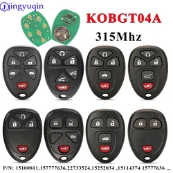 jingyuqin 315Mhz Remote Car key For Chevrolet HHR Uplander Pontiac Montana SV6 Saturn Relay For Buick Terraza 2005 2006 K0BGT04A