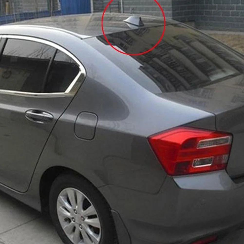 

Fin Aerial for Car Roof Decorative Antenna Fm Signal Booster Stylish Modern Design Easy Install No